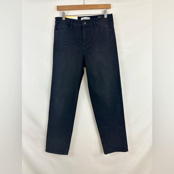 Social Standard Gravel Color High Rise Slim Straight 8/29 Jeans - Picture 1 of 10